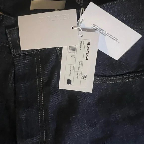Helmut Lang Dark Indigo Straight Jeans
